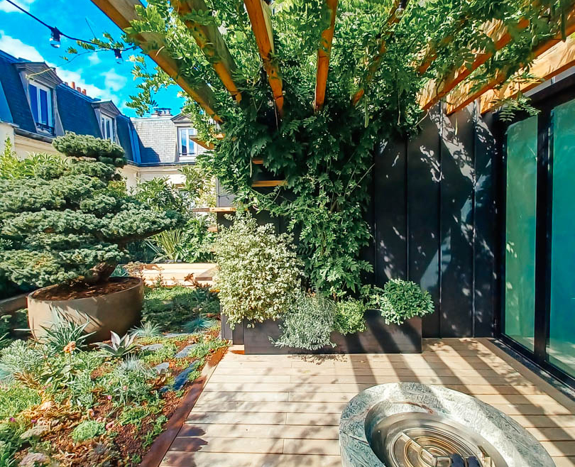 Un jardin suspendu au cœur de Paris