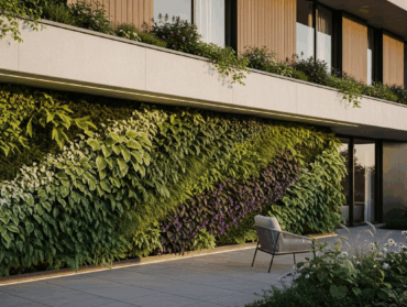 Murs végétaux de luxe : créer des tableaux vivants dans votre espace extérieur