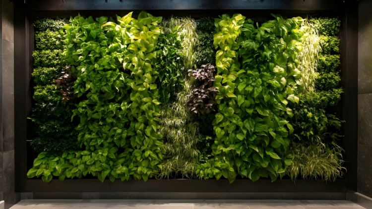 Le mur végétalisé anti-bruit préserve l&rsquo;intimité des espaces premium
