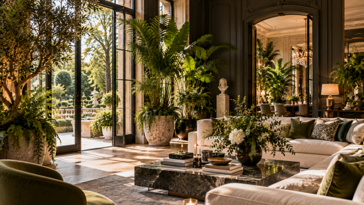 Végétalisation intérieure pour demeures de prestige : penser le jardin dès l&rsquo;intérieur